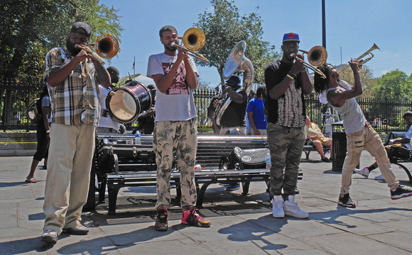 Funk Brass Band, Jackson Square