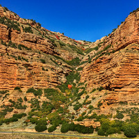 Echo Canyon, Utah, from the I 80 West Rest Stop